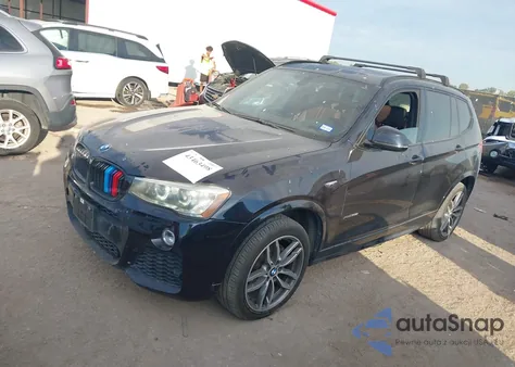 2017 BMW X3 xDrive28I из США, поврежденный, VIN 5UXWX9C54H0T02516